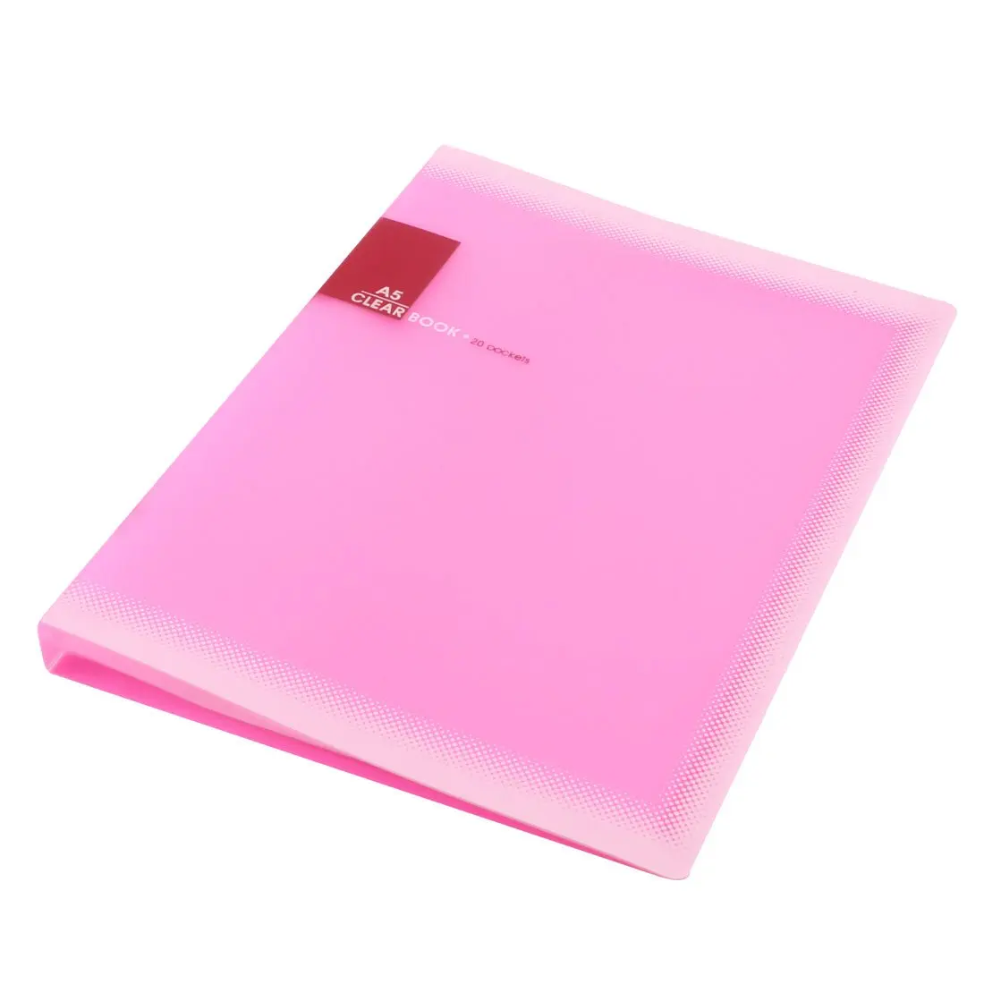 Affordable Plastic A5 Paper 20 Pockets File Document Folder Holder