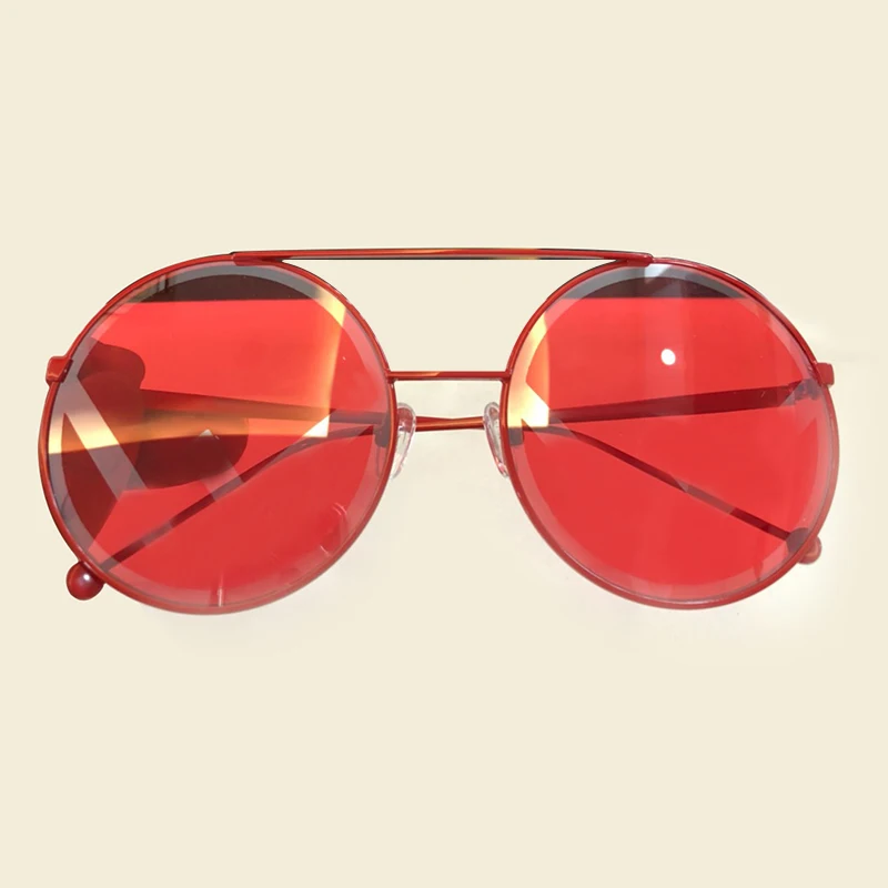 Ретро круглые очки Для женщин зеркало 2018 Винтаж дизайнерский бренд Металл объектив очки Для женщин Женский Óculos с упаковочная коробка