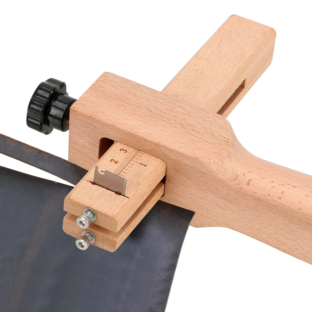 Ручной режущий инструмент DIY деревянная планка резак кожа инструмент для резки полос Кожа ремесло ремешок для часов чайник кожаные инструменты