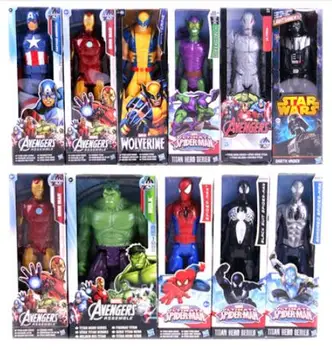 

10styles Marvel The Avengers Spiderman Captain America Iron Man PVC Action Figure Collectible Model Toy for Kids Children's Toys