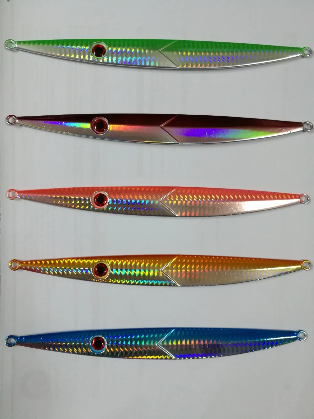 

SHEMADEE Artificial 3D Eyes Metal Fishing Lures Sinking Lead Fish Reflected Sea Fishing Wobbler Hard Baits 150/200/300g