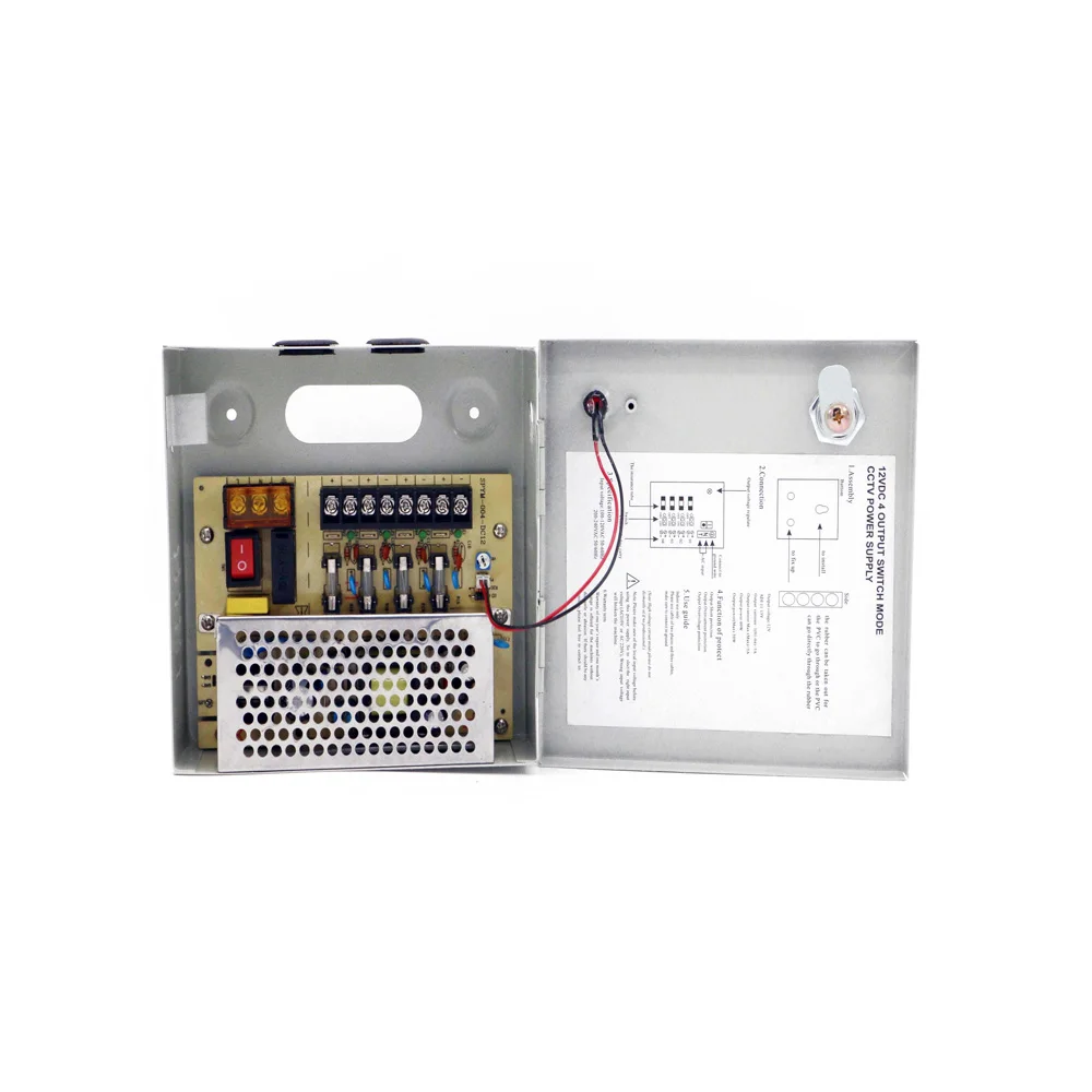 DC12V3A4CH LED CCTV переключатель питания supply36W безопасности/адаптер 110В/220В |