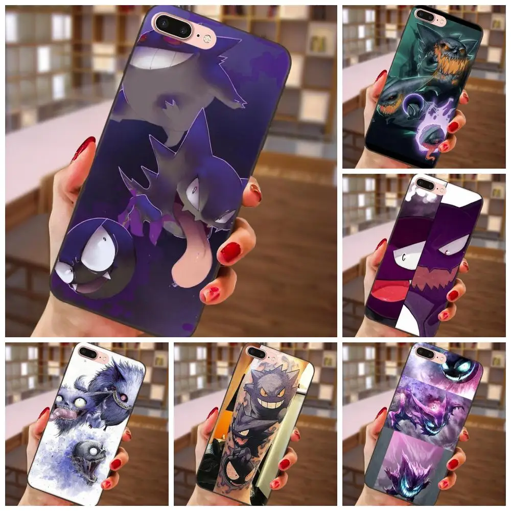 

Soft Phone Capa Gastly Haunter Gengar For Samsung Galaxy Note 4 8 9 G313 S3 S4 S5 S6 S7 S8 S9 S10 Edge Plus Lite I9082