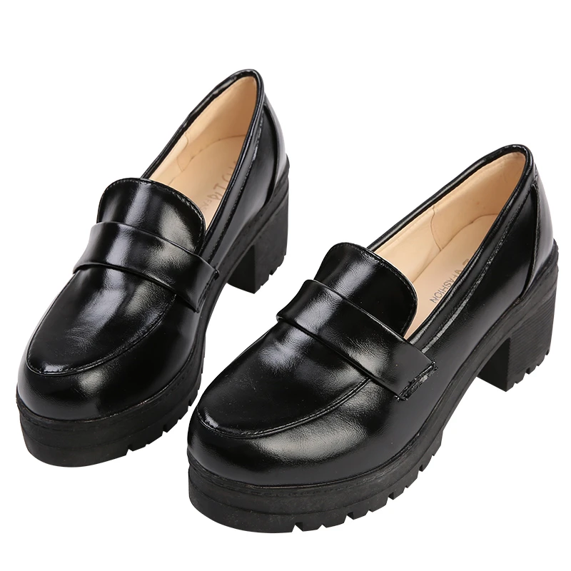 JK японская школьная обувь Студенческая Униформа Костюмы обувь девушки Лолита обувь косплей обувь