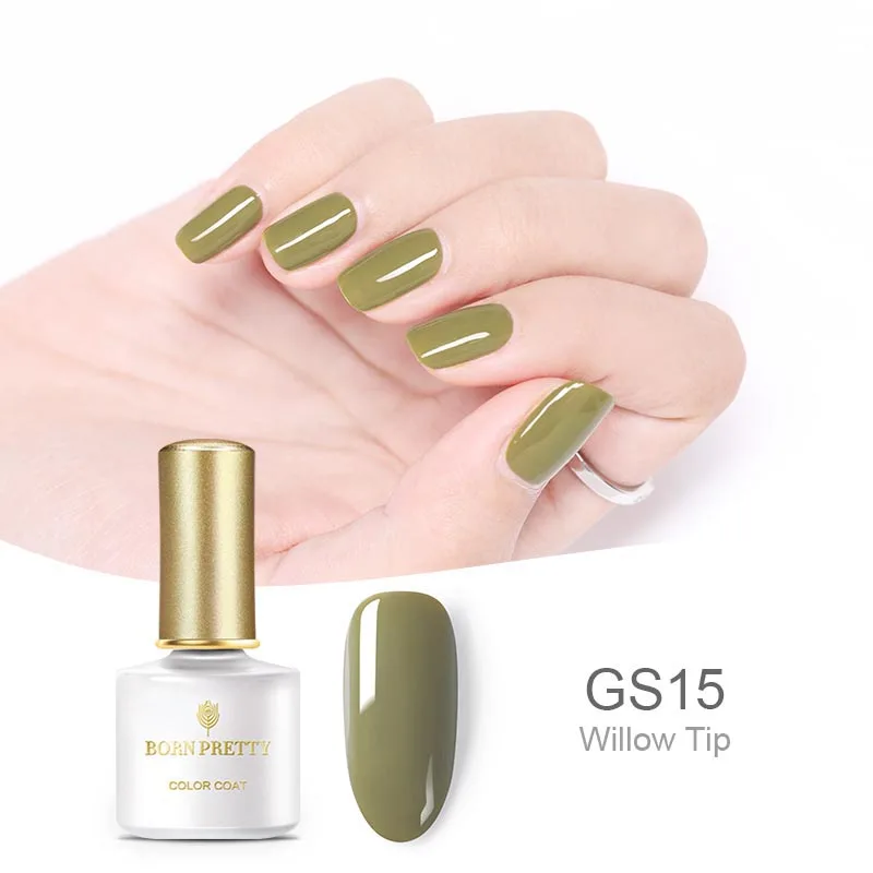 BP-GS015 Born Pretty Гель-лак для ногтей для маникюра УФ Цвета Vernis Полупостоянный Гибридный гвоздь лак для ногтей - Цвет: BP-GS015