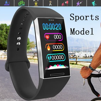 

Smart Sports Bracelet Smart Wristband 1.14 Inch Full Color Screen Waterproof Smartband Blood Pressure Heart Rate Sleep Tracker
