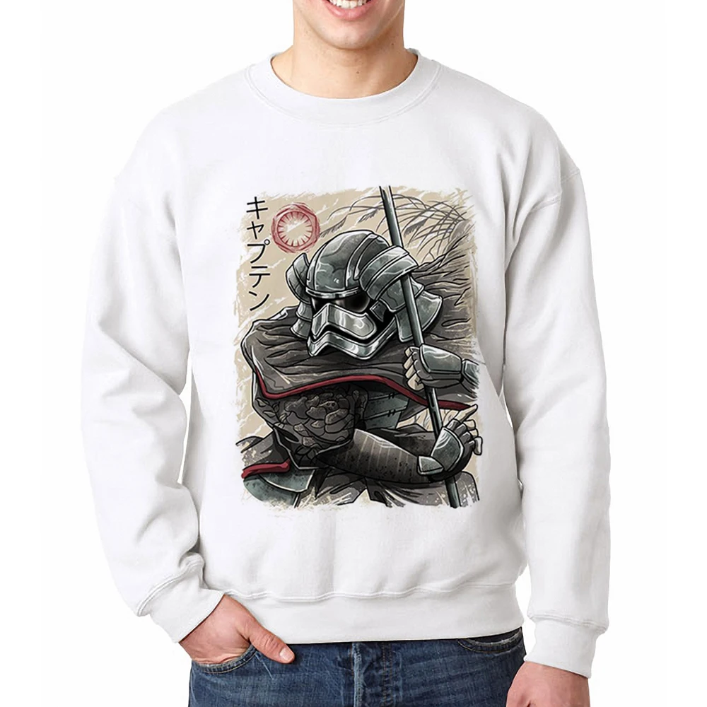 2018 New Japanese Anime Sweatshirt Male Samurai Captain Fitness