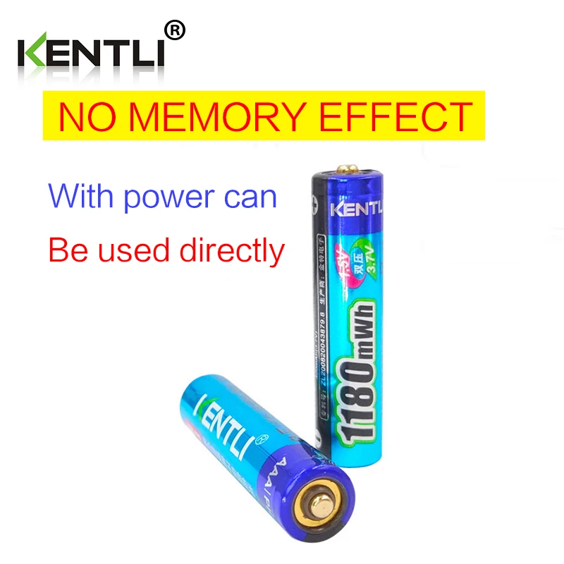 KENTLI-1-5v-2pcs-3000mWh-AA-2pcs-1180mWh-AAA-rechargeable-li-ion-polymer-lithium-battery-Intelligent (1)