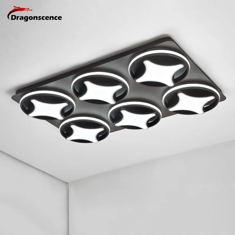 

Dragonscence Modern Led Ceiling light lustre For Living Room Commercial occasions Large Ceiling lamp High power High brightness