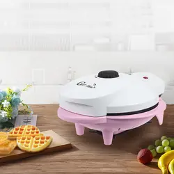 Gustino Автоматическая двухсторонняя нагревательная машина для выпечки вафельница 800-1000 Вт Pro электрическая печенья машина для приготовления