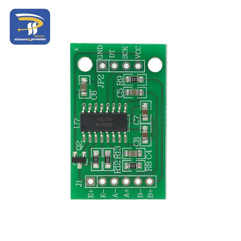 HX711 весом сенсор двухканальный 24 бит точность A/D Модуль Датчик давления для Arduino DIY Kit