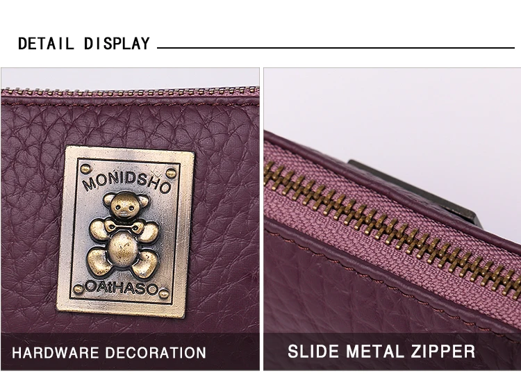 Women Mini Wallets Female Tassel Pendant Short Money Wallets Genuine Leather Lady Zipper Coin Purses Fashion Key Bag  (19)