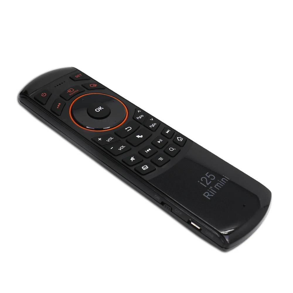 Оригинальный пульт дистанционного управления Rii Mini i25 2 4G Air Fly Mouse с арабской