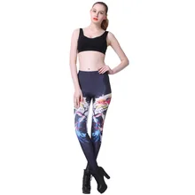 Эластичные повседневные штаны с 3D Цифровым принтом С Рисунком Тигра женские Леггинсы 7 размеров одежда для фитнеса