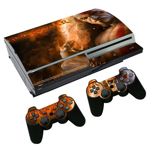 Игра God of War наклейка на кожу для PS3 Fat playstation 3 консоль и контроллеры для PS3 Скины Виниловые наклейки - Цвет: 0205