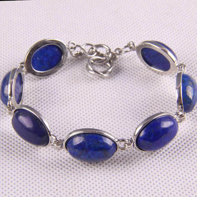 Natural Stone GEM Beads Bracelet Bangle 8 Inch Jewelry G047-G057