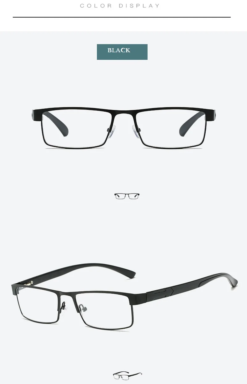 Мужские очки для чтения из титанового сплава, не сферические Ретро Бизнес очки для чтения по рецепту дальнозоркости для женщин и мужчин