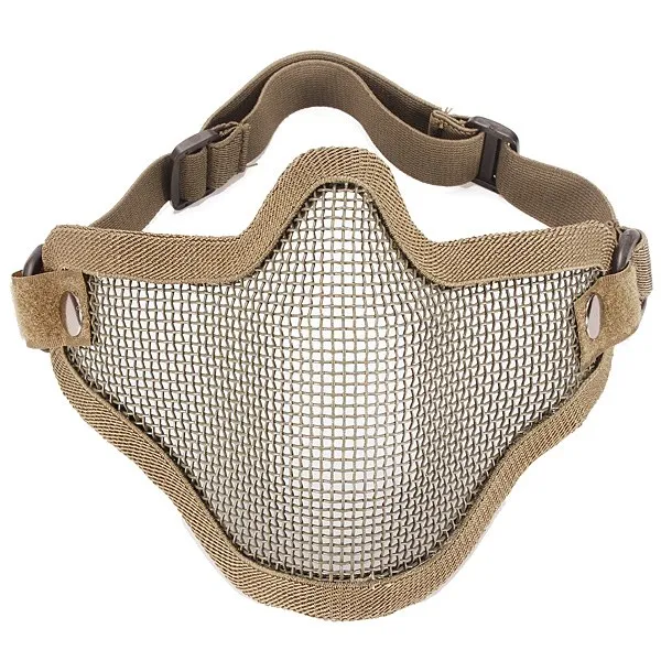 Guard Airsoft Half Face Net Mask Covers