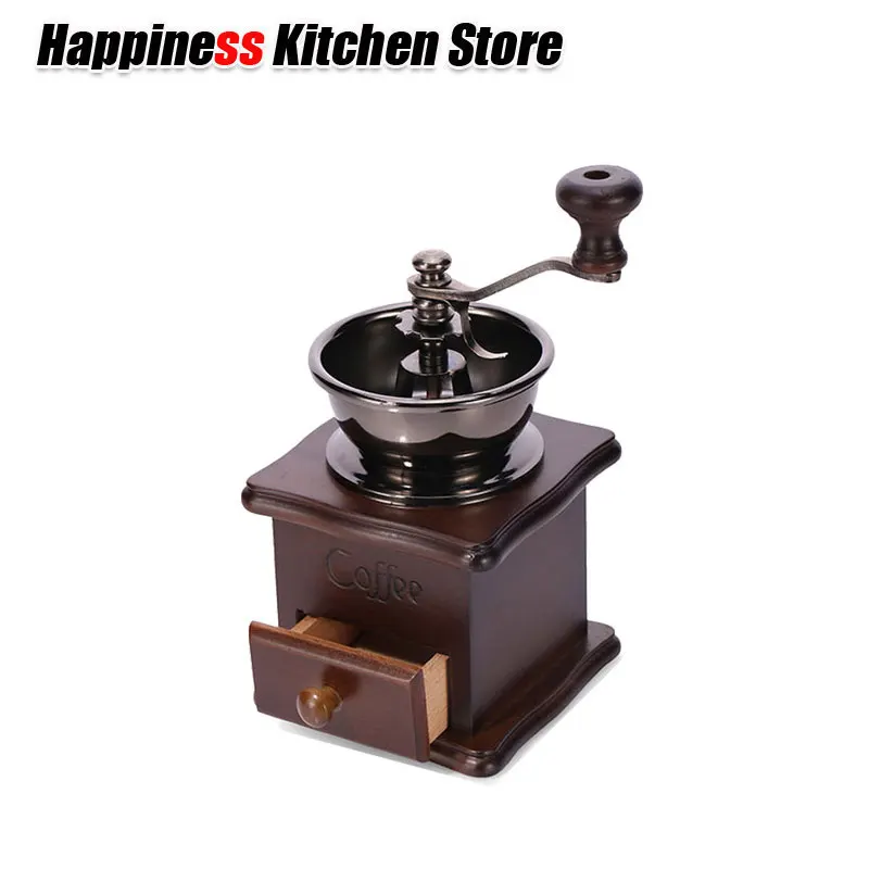 Handheld Coffee Grinder Manual COFFEE GRINDER Mill Aluminum Alloy Bowl