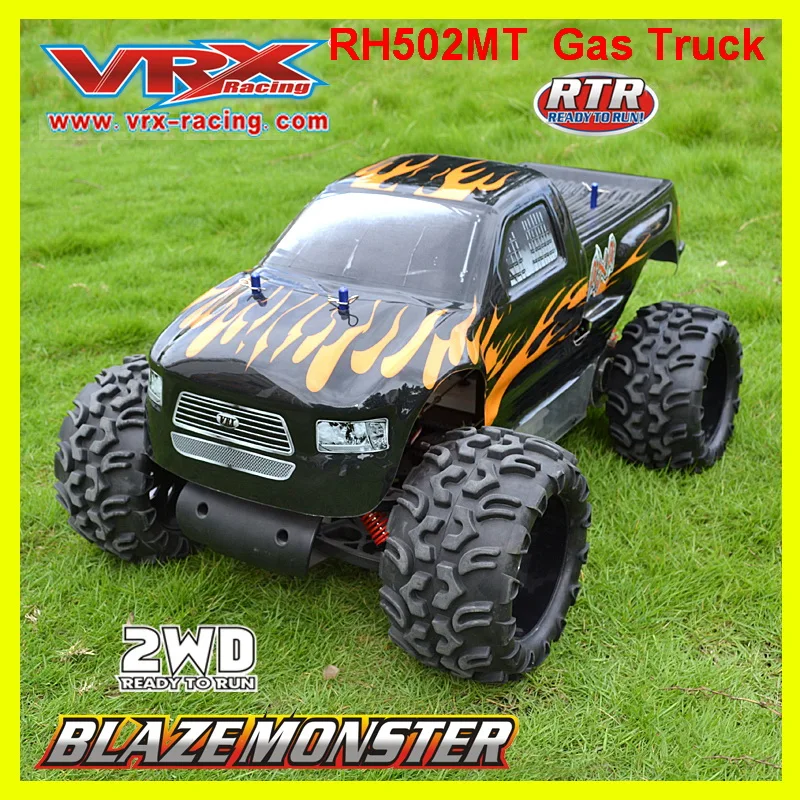 RC truck VRX Racing RH502MT monster 15 Scale 2WD Gas Powered ,with CN30cc Gasoline engine truck,high speed Remote control car