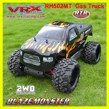 Радиоуправляемый грузовик VRX Racing RH502MT Монстр 1/5 масштаб 2WD газ питание, с CN30cc бензиновый двигатель грузовик, высокая скорость дистанционного управления автомобиль