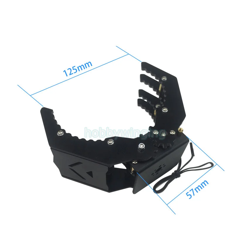 Symmetric Grasping Robot Mechanical Arm Clamp Manipulator Gripper Claw Hand Grips Paw w/ LDX-335MG Servo Grasping 500g Symmetric Grasping Robot Mechanical Arm Clamp Manipulator Gripper Claw Hand Grips Paw w/ LDX-335MG Servo Grasping 500g