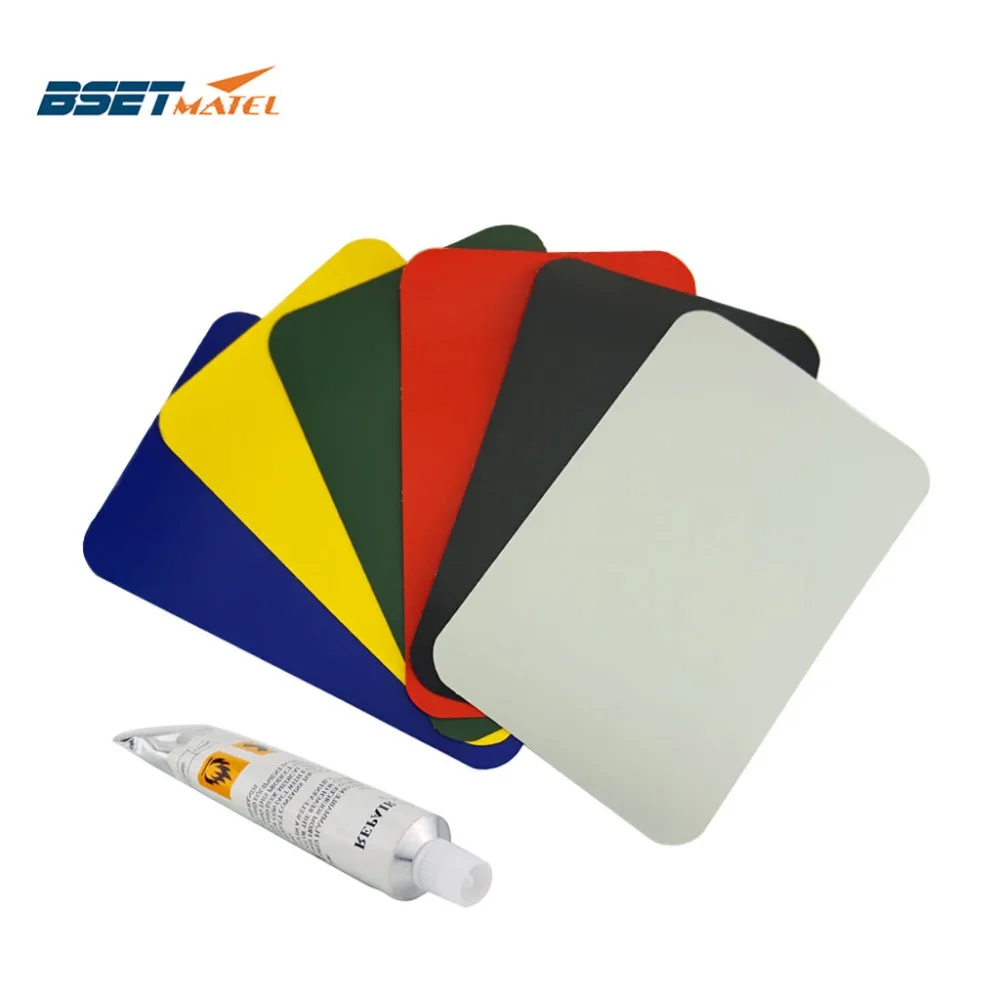 

2PCS 200*130mm Inflatable Plastic Boat Kayak PVC Repair Patch Kit With Glue Waterproof Patch Rib Canoe Dinghy Air Bed