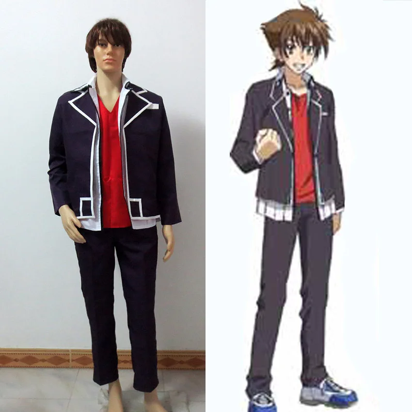 Школьная форма DxD Hyoudou Tsto Issei костюм для косплея полный комплект Хэллоуина|school uniform