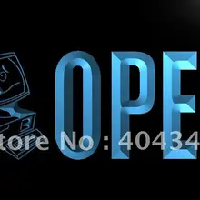 LK740-открытый компьютерный ремонт Expert светодиодный неоновый свет вывеска домашний декор ремесла