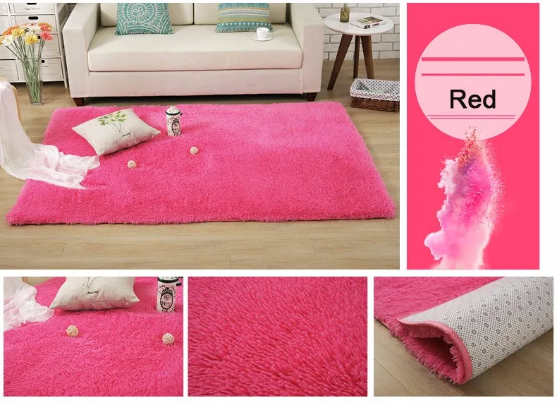 shaggy rug for living room anti slip (28)