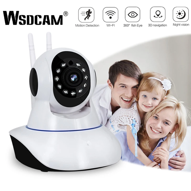 Wsdcam 1080 P IP كاميرا لاسلكية كاميرا مراقبة للمنزل مراقبة كاميرا واي فاي للرؤية الليلية كاميرا تلفزيونات الدوائر المغلقة مراقبة الطفل الذكية الم...