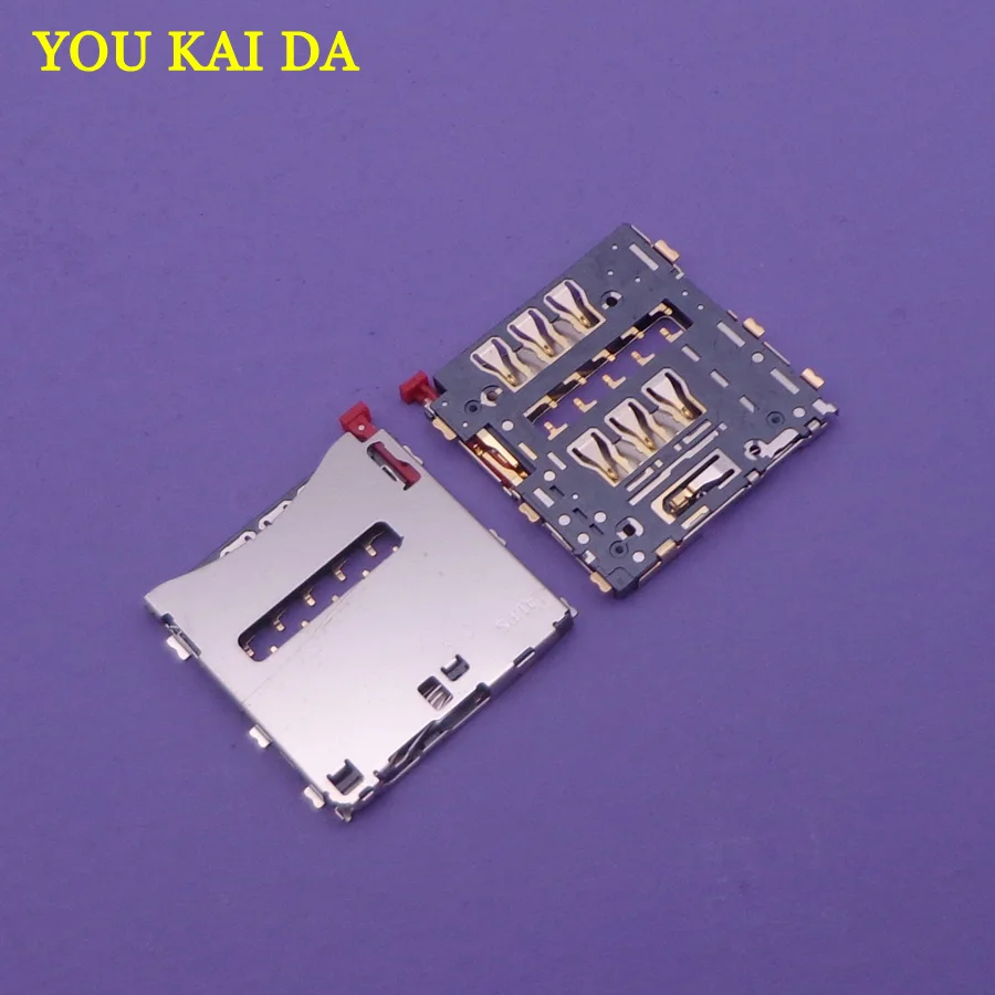 2 шт. для Sony Xperia Z1 Compact D5503 фирменная Новинка устройство считывания Sim-карт разъем
