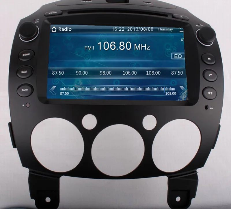 8 &quotАвтомобильный dvd плеер с GPS (опционально) аудио Радио стерео AUX BT/TV головное
