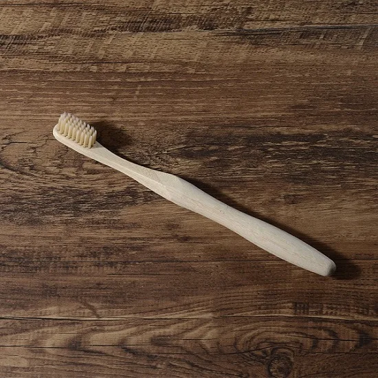 10 шт./лот Экологичная зубная щетка бамбуковая зубная щетка мягкая волоконная щетина овальная бамбуковая ручка минималистичный дизайн зубная щетка es - Цвет: 10 PC Beige