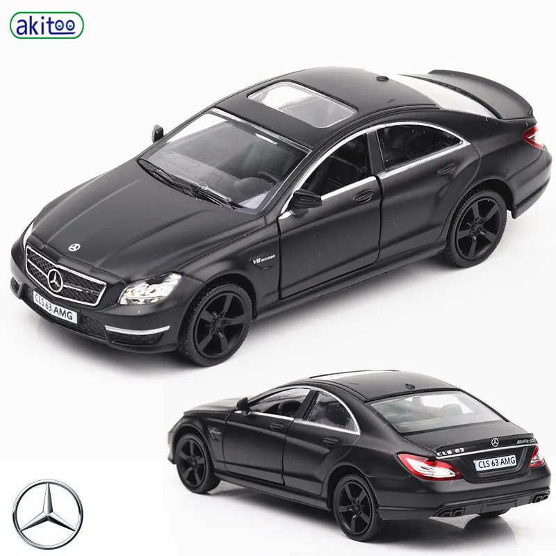 Akitoo Mercedes Benz Cls модель автомобиля из сплава моделирование оттягивание Модель 1:36