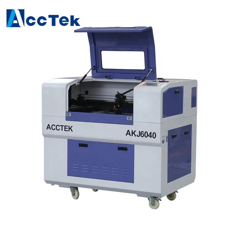 

Hot sale AKJ6040 wood acrylic cutter hobby laser cutting machine
