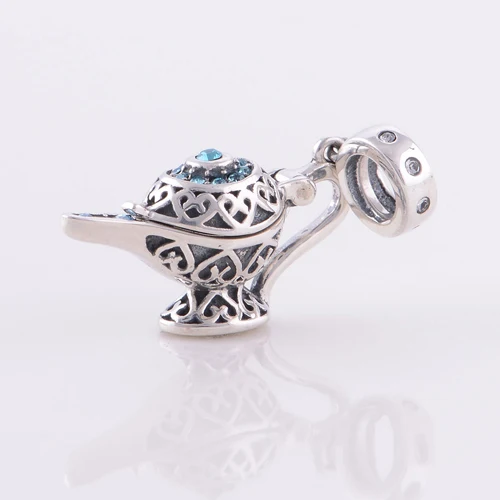 

Fits European Chamilia Charms Bracelet Authentic Sterling Silver 925 Beads Magical Kettle European Charm Women DIY Jewelry