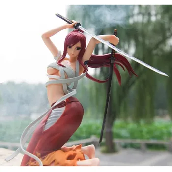 

Japan Anime Fairy Tail Erza Scarlet Figures Toys Action Figure 26CM PVC Model Toy Doll with Box Kids Gift