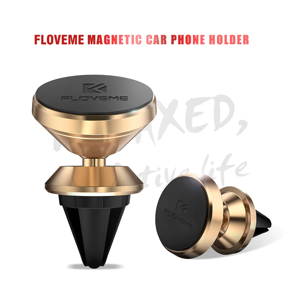 FLOVEME Magnetic Car Holder Air Vent Mount Universal Magnet Smartphone Car Mobile Phone Holder GPS Navigation Holder Accessories (1)