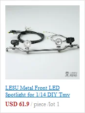 LESU металлический Точечный светильник Toplight для 1/14 RC DIY Tmy Bz 1851 3363 модель грузовика TH11484