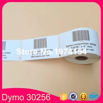 

8 Rolls Dymo Compatible 30256 White Label 300Pcs/Roll Compatible for LabelWriter 450Turbo Printer SLP 440 450