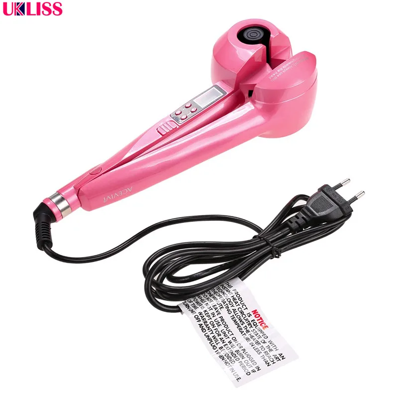 

Automatic Curler LED Steam Hair Curlers Perm Curl Hair Rolloer Styler hair curlers with plastic spiral waves travel hair curlers