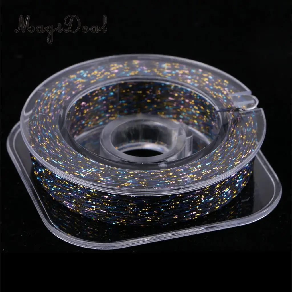 55yards/spool Metallic Guide Wrapping Fishing Line Thread Strong Nylon Fibers for Rod Building Repairing DIY
