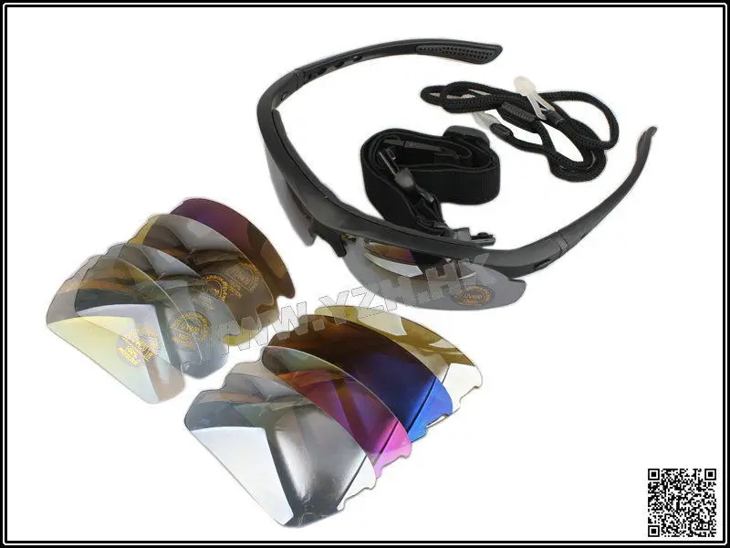 

2017 New OK Style Military Shoot Glasses SET 5 pairs combination Free Shipping to Global!!! BD2506