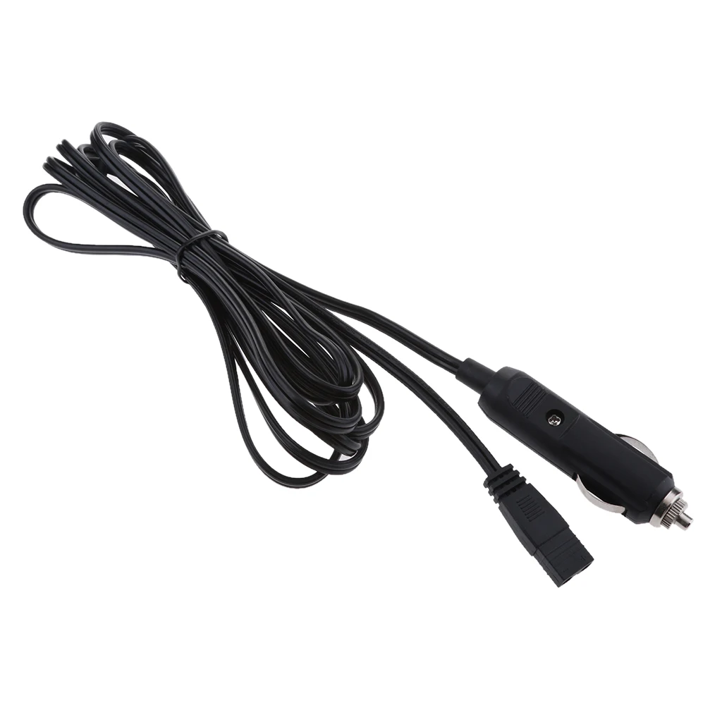 Premium 10Ft 12V/24V 2Pin Plug Power Extension Cable for Cooler Box Fridge