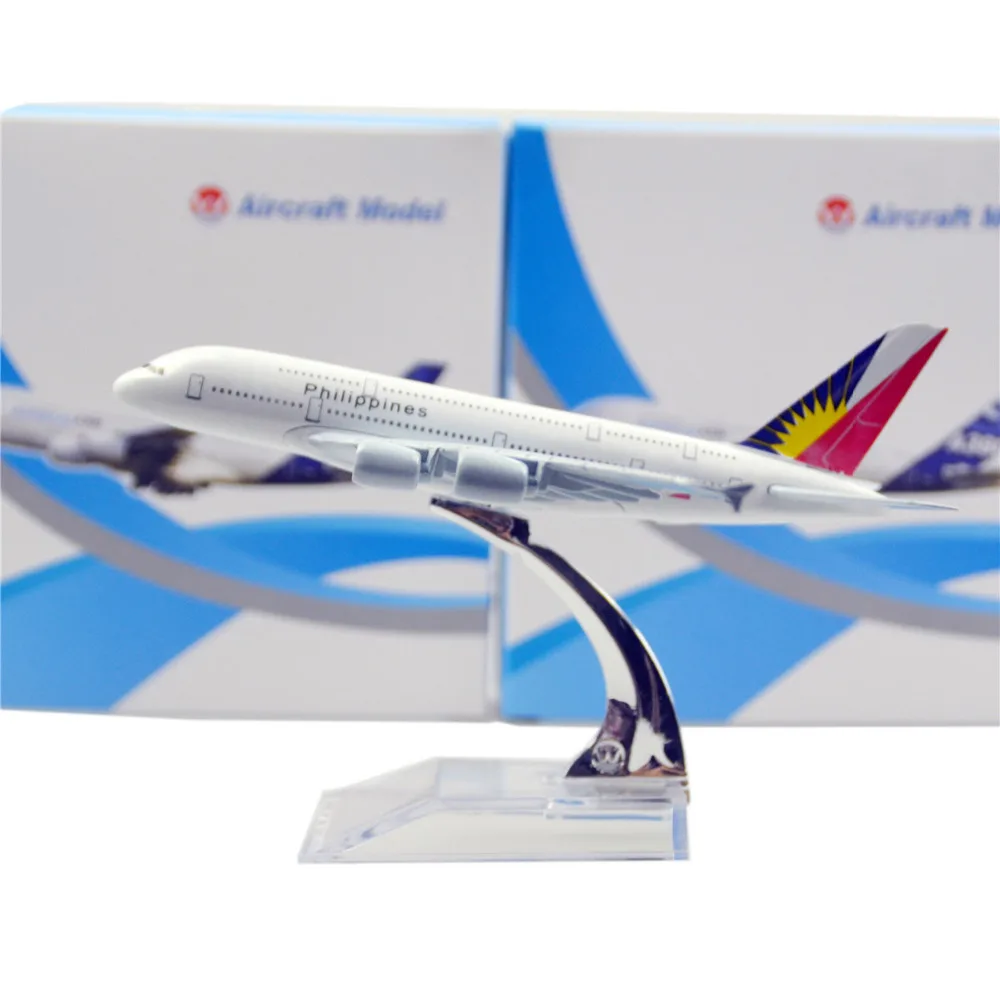Philippine Airlines Airbus 380 16cm airplane child Birthday gift plane