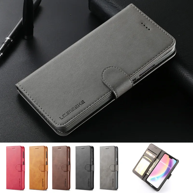 

Case For Huawei P20 Lite Case Leather Wallet Flip Cover Huawei P20 Lite Phone Coque For Huawei P20 Pro Case Stand Card Holder