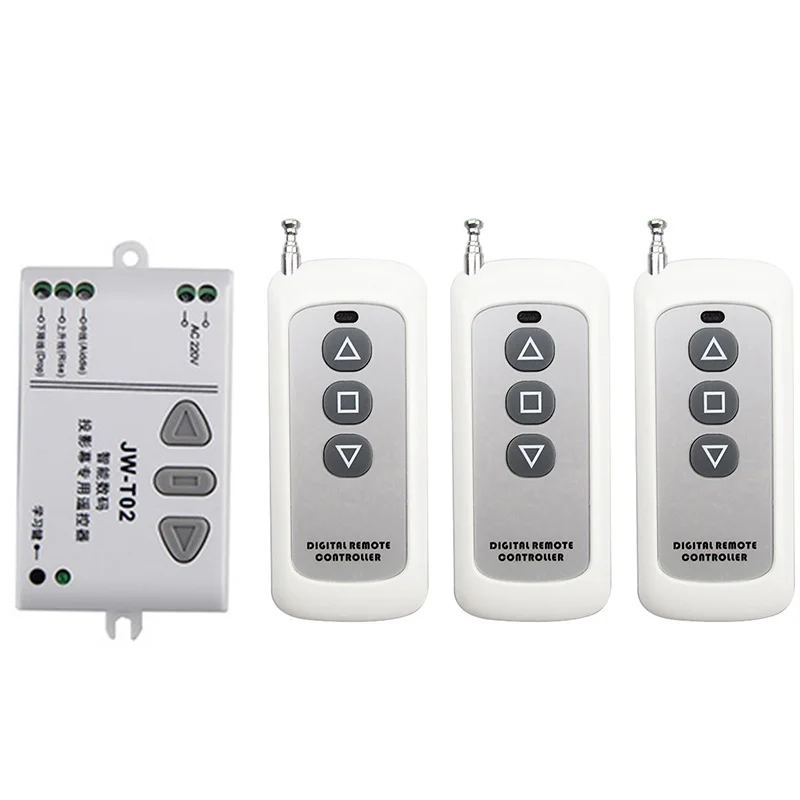 

AC220V Motor RF Wireless Remote Control Switch UP & DOWN Remote controller tubular Motor Forwards Reversing Remote Switch