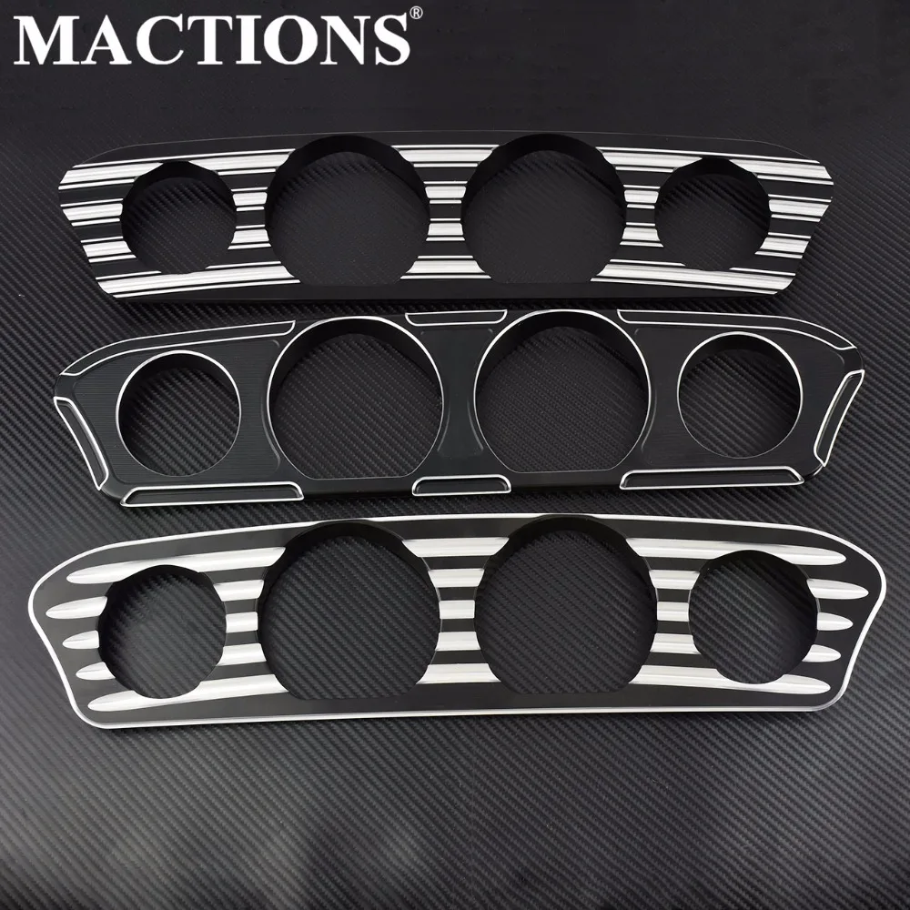 Motorcycle Trim Inner Fairing Dash Board CNC Billet Aluminum For Harley Touring Street Glide FLHX Batwing 2014-2016 2017