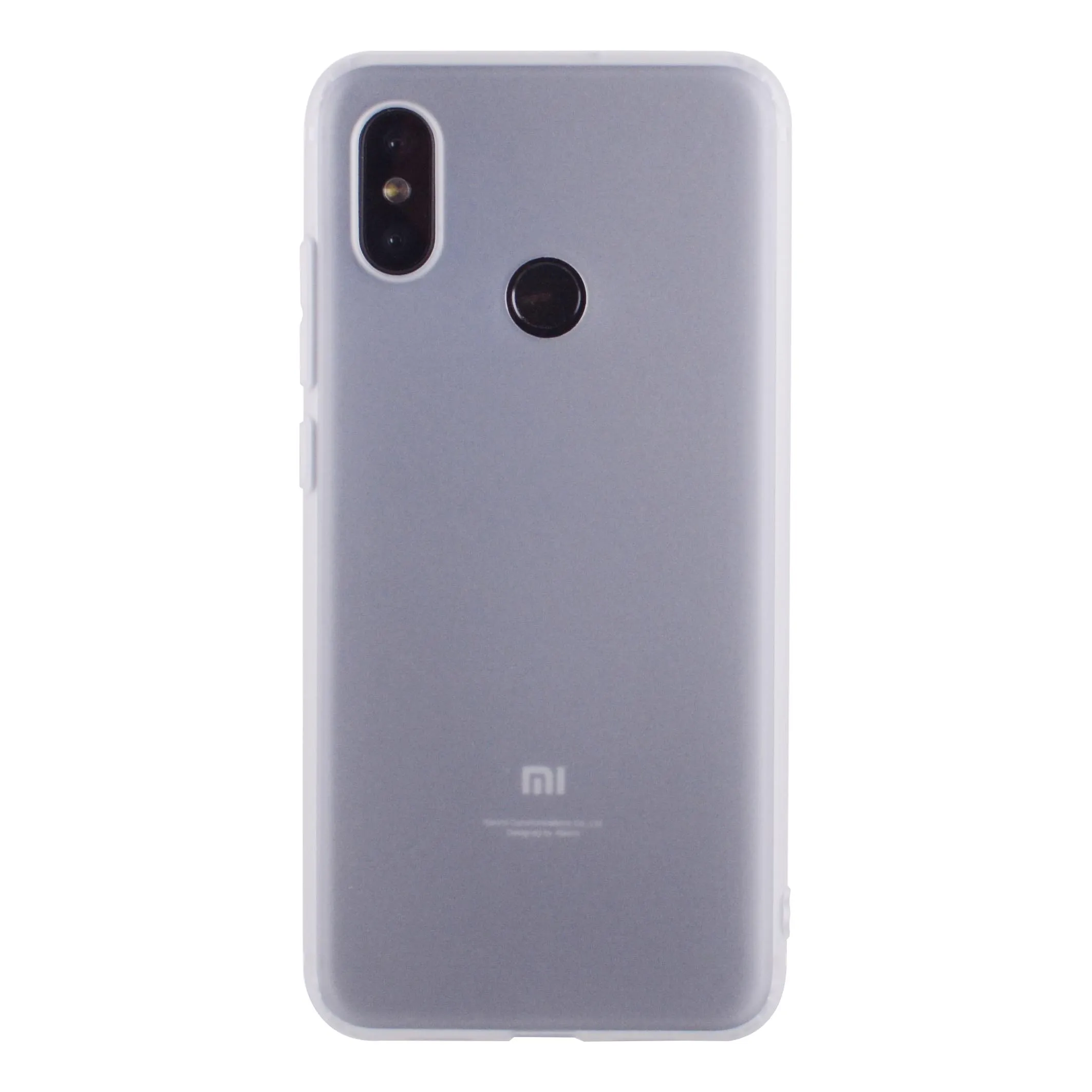 Чехол для Xiaomi mi 8, силиконовый чехол, 6,21 дюйма, мягкий ТПУ чехол для Xiaomi mi 8 mi8, чехол, funda capa on black, чехлы для мобильных телефонов, hoesjes - Цвет: Translucent white